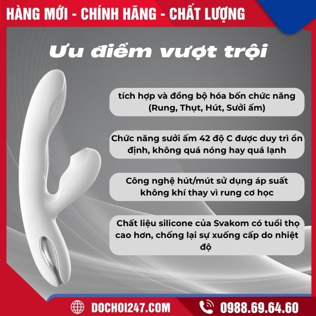 Dương vật giả Svakom Veromca 4