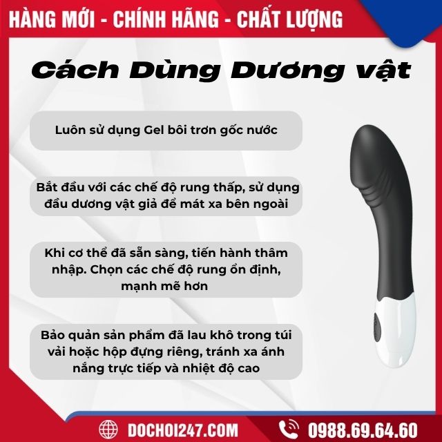 Dương vật PrettyLove Elemental 30 chế độ rung 2