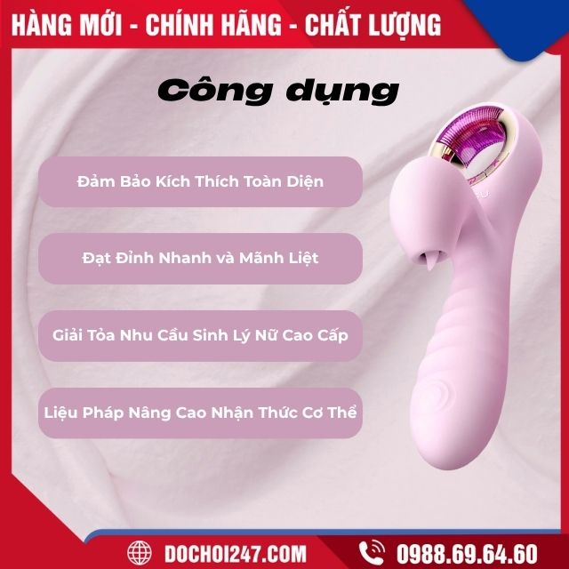 Dương vật giả cao cấp Leten SUCKING VIBRATPOR cầm tay 1
