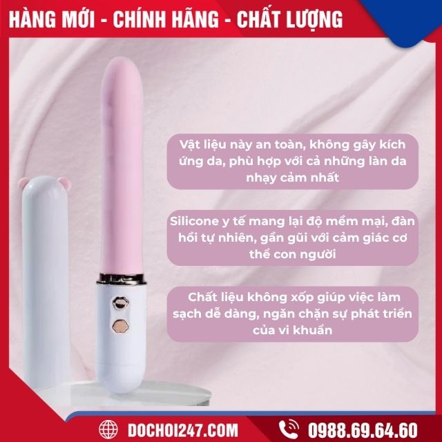 Dương vật giả ngụy trang rung thụt cực cute 5