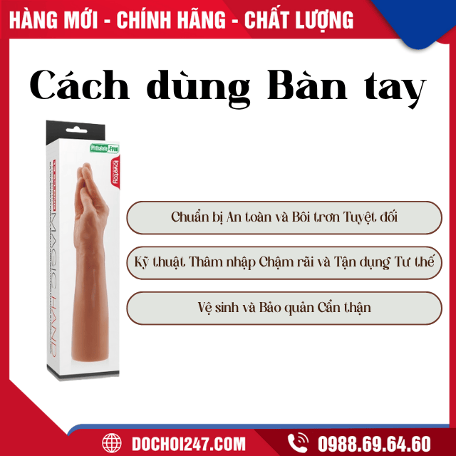 Bàn tay Lovetoy Kingsize