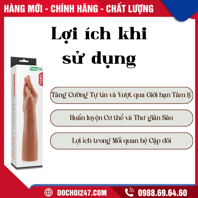 Bàn tay Lovetoy Kingsize