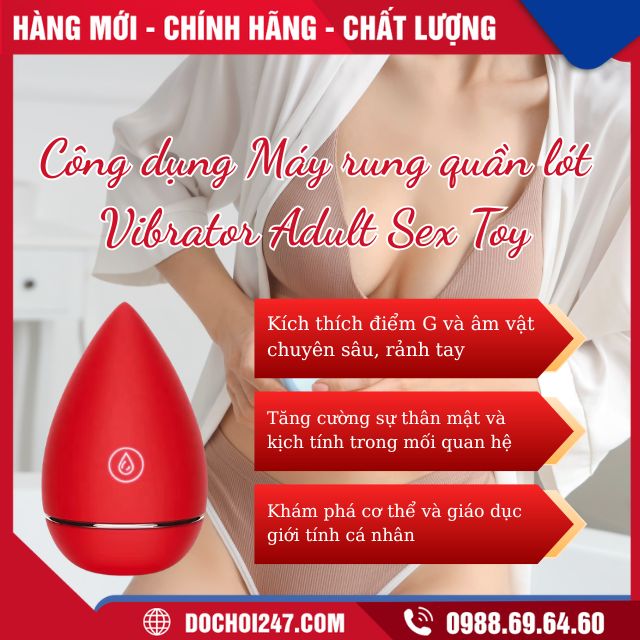 Công dụng Máy rung quần lót Vibrator Adult Sex Toy