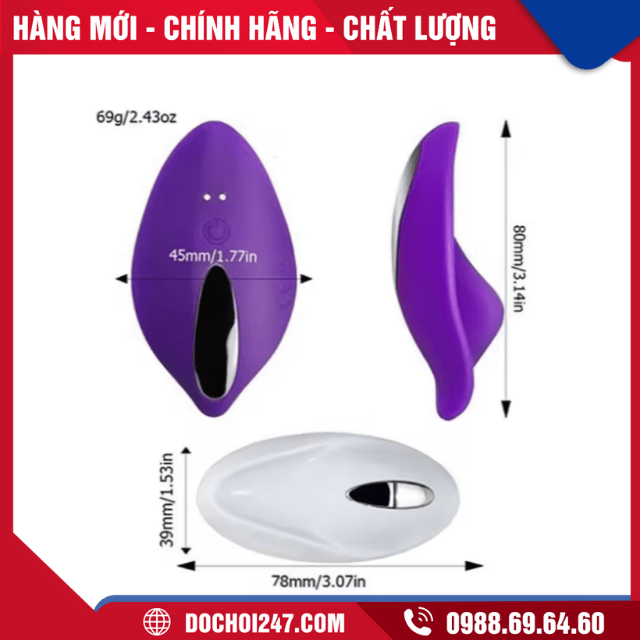 Chip rung quần lót app vibrator