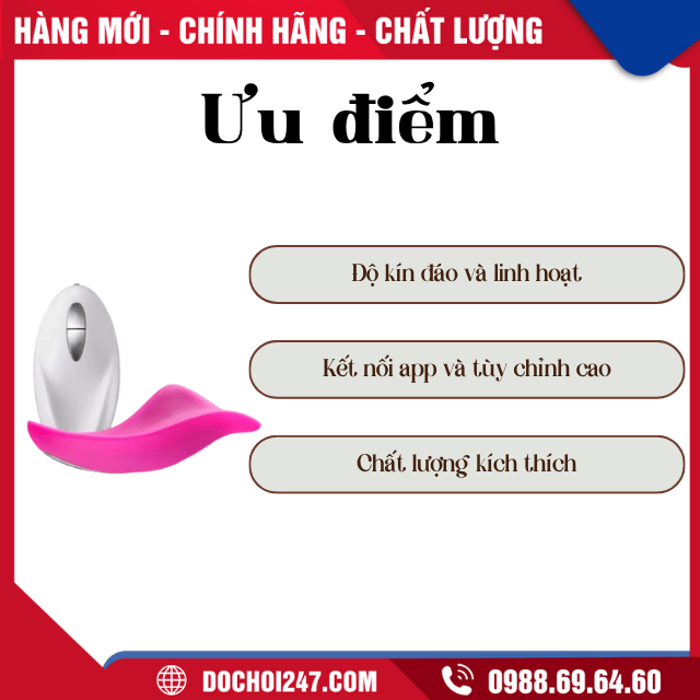 Chip rung quần lót app vibrator