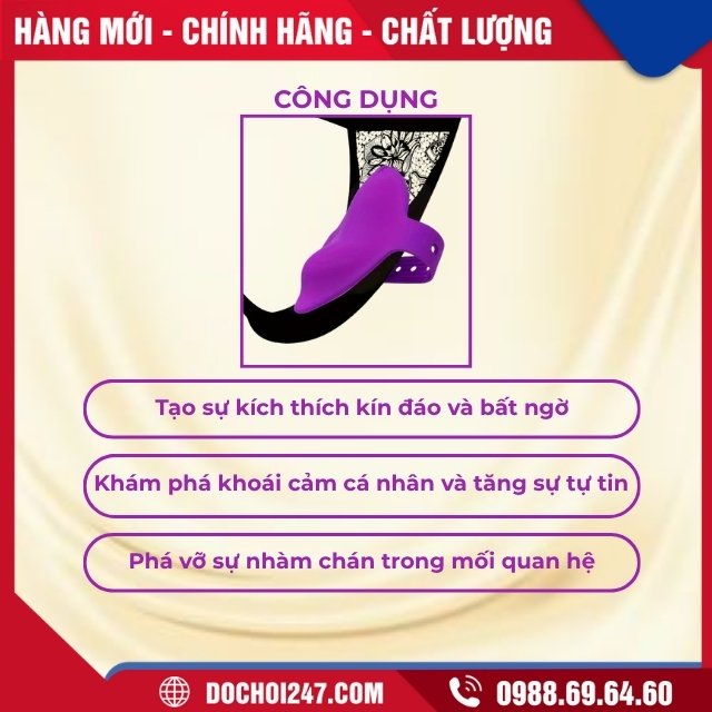 Công Dụng Của Chip rung quần lót điều khiển từ xa