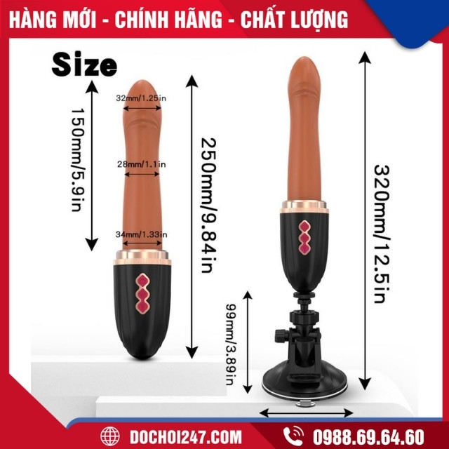 Dương vật giả gắn tường Dildos silicon