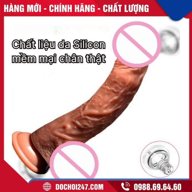 Dương vật giả gắn tường Remote Control Dildos