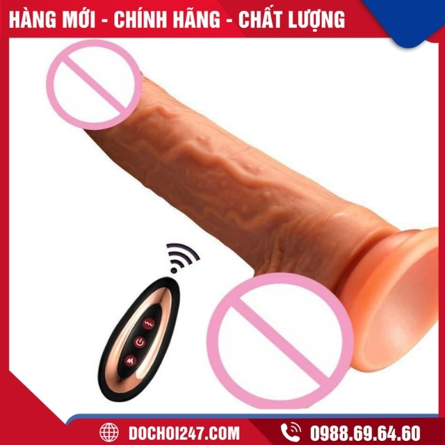 Dương vật giả gắn tường Remote Control Dildos