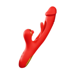 Dương vật giả rung bú đá lưỡi kích thích điểm G