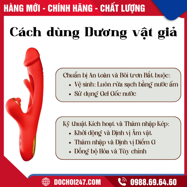 Dương vật giả rung bú đá lưỡi kích thích điểm G