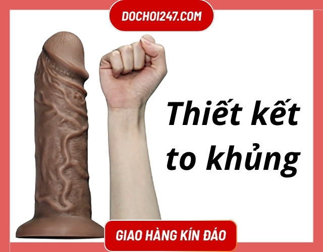 Dương vật hít đất khổng lồ Lovetoy Chubby 