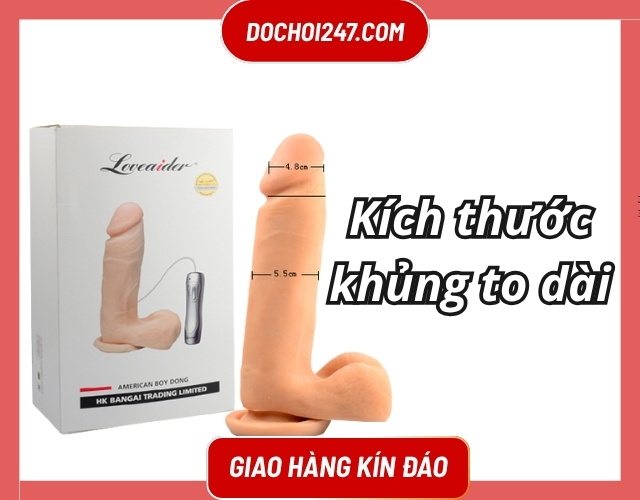 Dương vật rung ngoáy LoveAider 