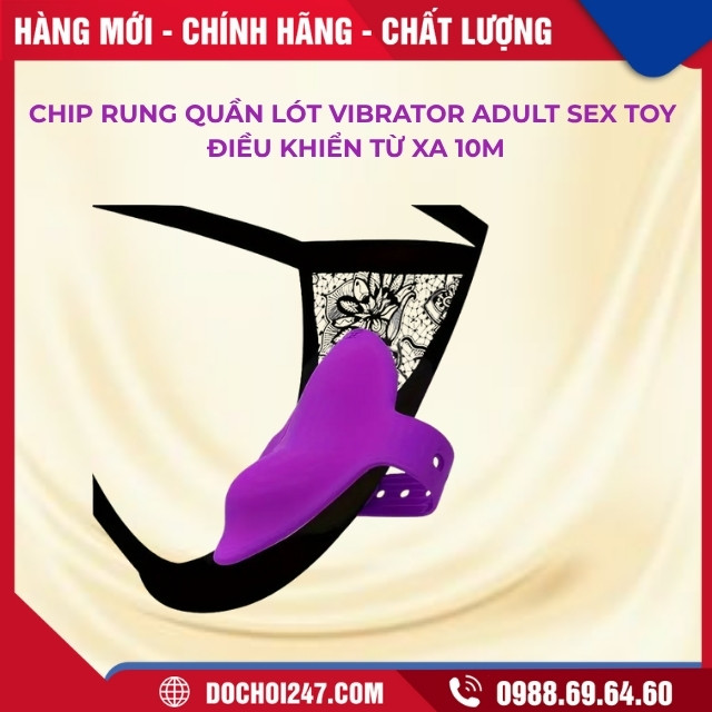 Giới Thiệu Chip rung quần lót Vibrator Adult Sex Toy