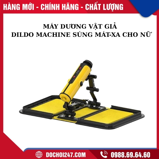 Giới Thiệu Về Máy Dương Vật Giả Dildo Machine Súng Mát-Xa Cho Nữ