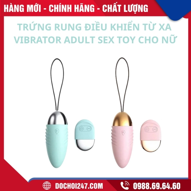 Giới Thiệu Về Trứng Rung Điều Khiển Từ Xa Vibrator Adult Sex Toy