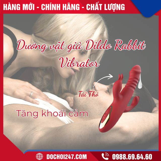 Giới thiệu dương vật giả Dildo Rabbit vibrator