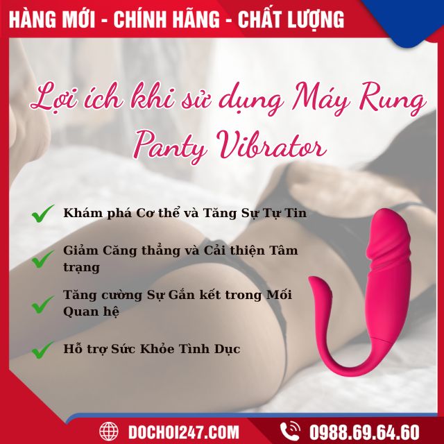 Lợi ích khi sử dụng Máy Rung Panty Vibrator