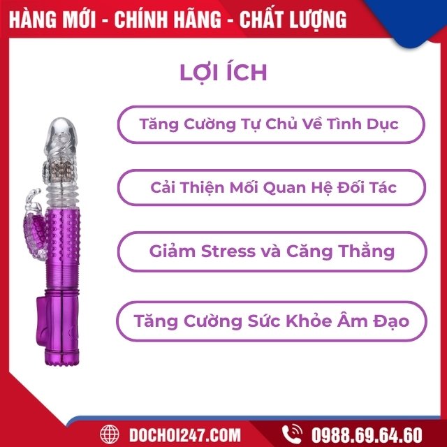 Lợi Ích Của Việc Sử Dụng Máy Rung Điểm G Rabbit Vibrator