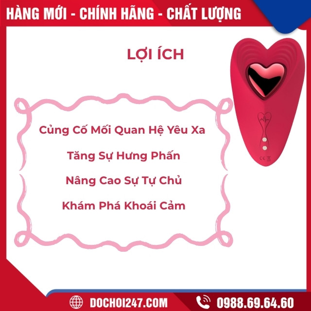 Lợi Ích Khi Dùng Máy Rung Quần Lót Dành Cho Nữ