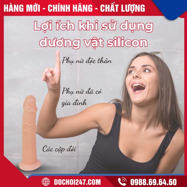 Lợi ích khi sử dụng dương vật silicon