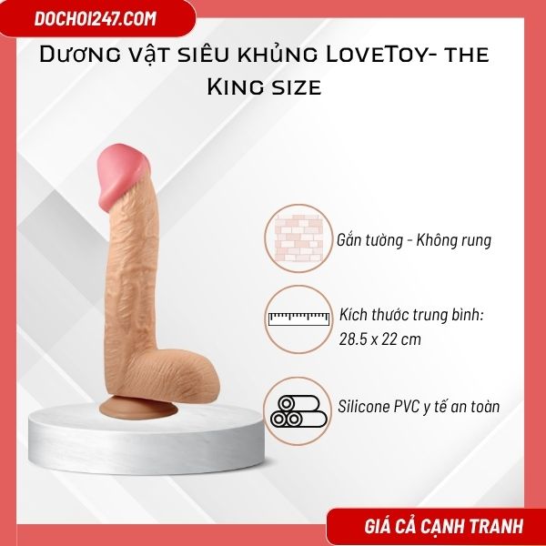 ĐẶC ĐIỂM NỔI BẬT CỦA LOVETOY- THE KING SIZE