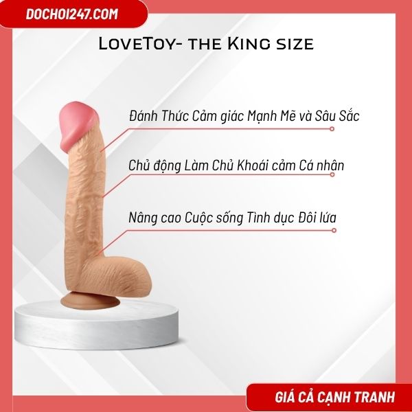 LỢI ÍCH VƯỢT TRỘI KHI TRẢI NGHIỆM LOVETOY- THE KING SIZE