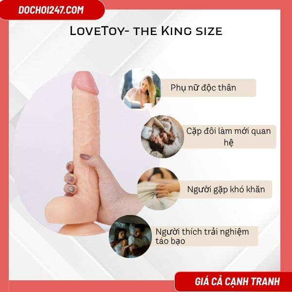 LOVETOY- THE KING SIZE: PHÙ HỢP VỚI AI?