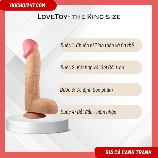 HƯỚNG DẪN SỬ DỤNG LOVETOY- THE KING SIZE AN TOÀN