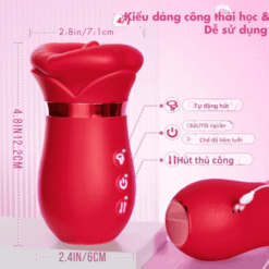 Lưỡi rung Tongue Rose Vibrator
