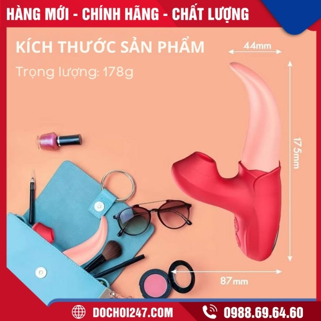 Lưỡi rung Tongue Rose Vibrator