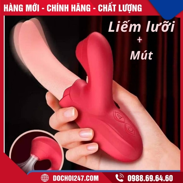Lưỡi rung Tongue Rose Vibrator