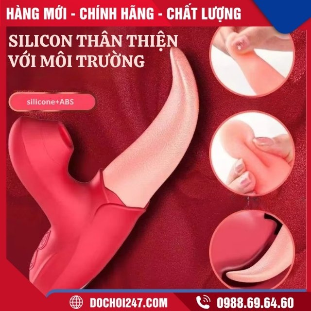 Lưỡi rung Tongue Rose Vibrator