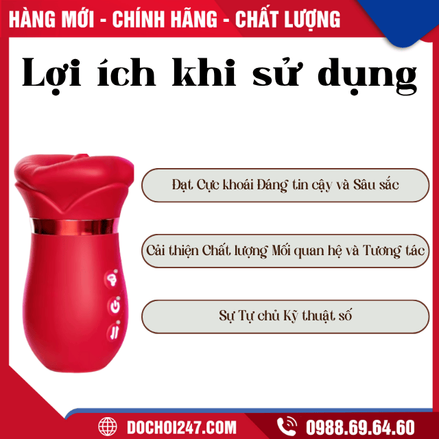 Lưỡi rung Tongue Rose Vibrator