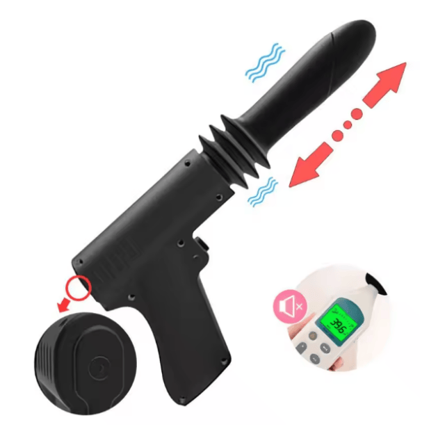 Máy rung dương vật Gun Vibrator Dildo
