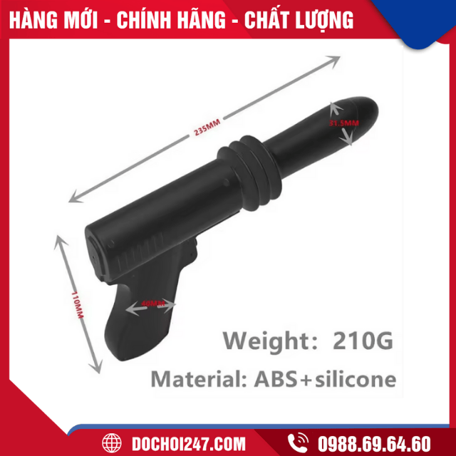 Máy rung dương vật Gun Vibrator Dildo