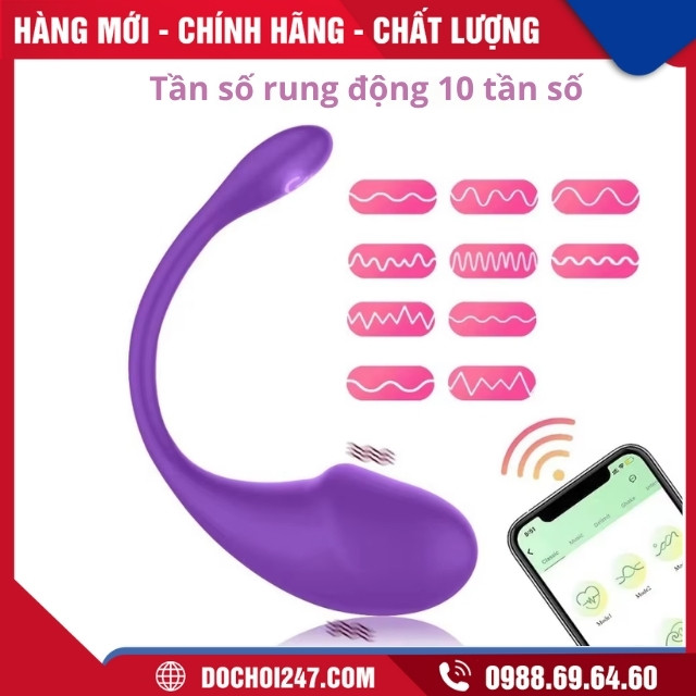 Máy rung quần lót đầu dương vật APP Vibrator