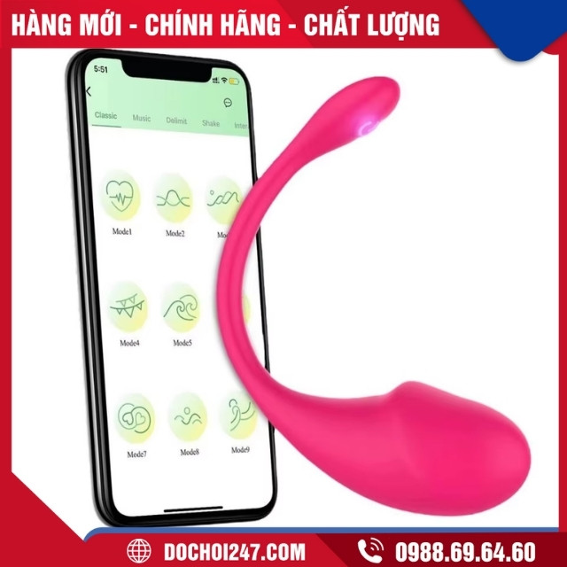 Máy rung quần lót đầu dương vật APP Vibrator (6)