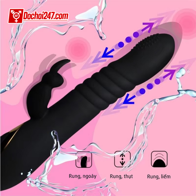 Công dụng dương vật giả Rabbit Vibrator