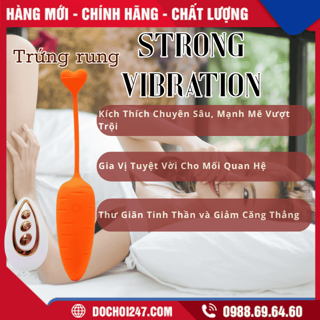 Công dụng của Trứng Rung Strong Vibration