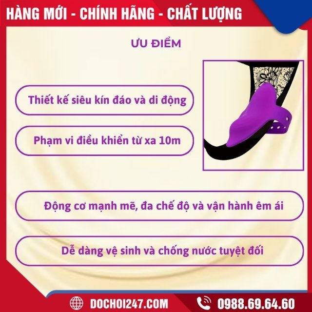 Ưu Điểm Của Chip rung quần lót điều khiển từ xa