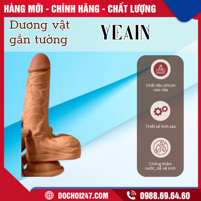 Đặc điểm nổi bật của Dương vật giả gắn tường Yeain