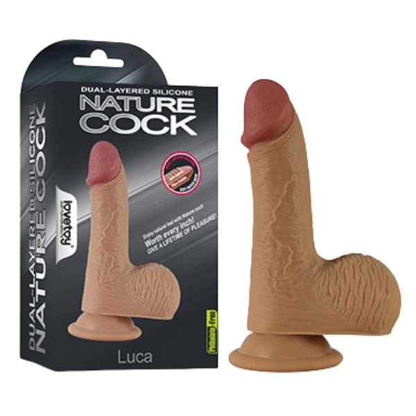 Dương vật giả gắn tường 7 tần số rung Lovetoy Luca DV12808