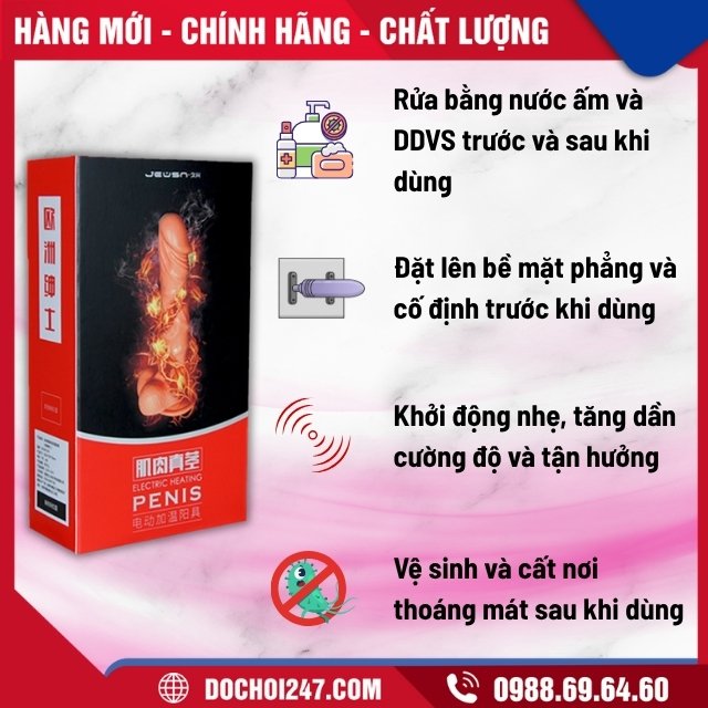 Cách dùng dương vật giả Crazy Fire