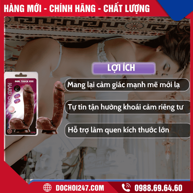 Lợi ích khi sử dụng Dương vật Silicon Khủng Da Nâu Chisa Hard