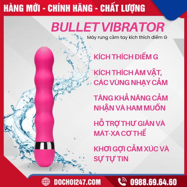 Công dụng của máy rung Bullet Vibrator