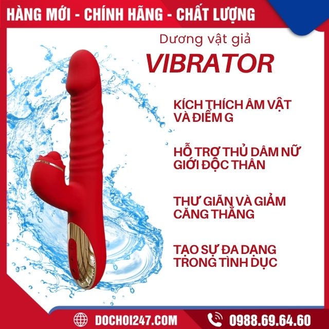 Công dụng dương vật giả Vibrator
