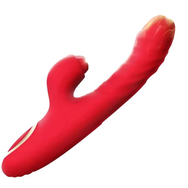 Dương vật giả Rabbit Vibrator chống nước rung, xoáy, liếm DV12793