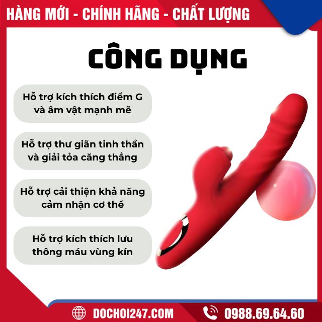 Dương vật giả Rabbit Vibrator