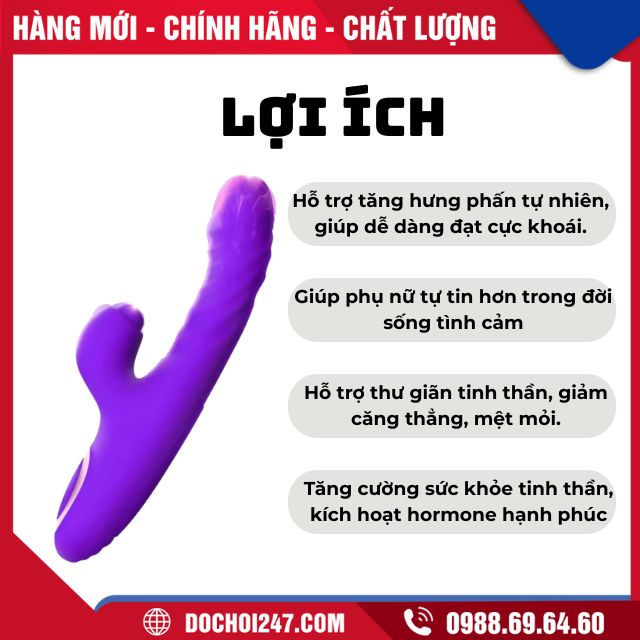 Dương vật giả Rabbit Vibrator
